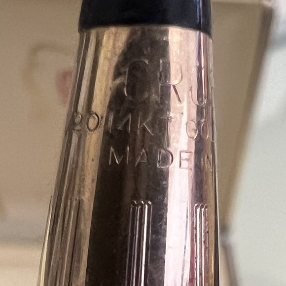 Cross Brand Vintage 14K Gold Filled Rollerball Pen and Pencil Set w/Case! - Picture 4 of 9